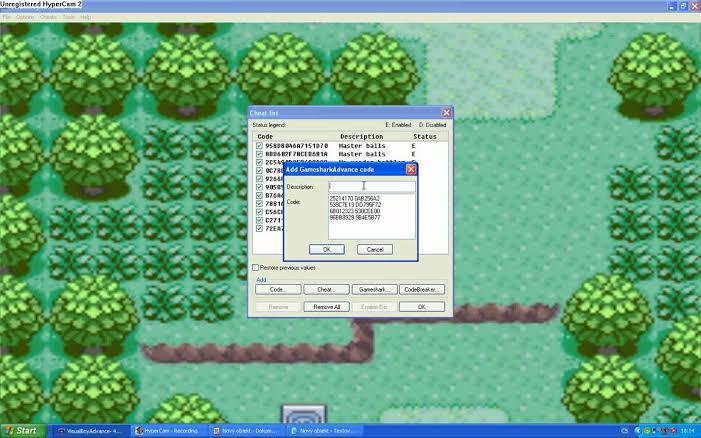 Pokemon Emerald Cheats